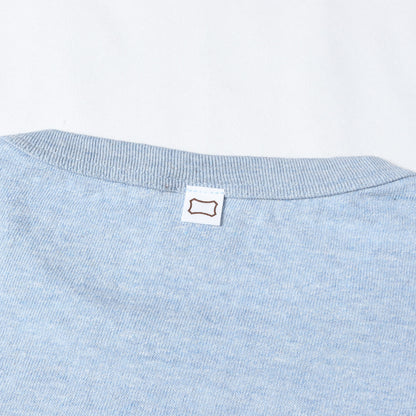 25SS ヴィンテージウォッシュ コットンレーヨン バインダーネック ポケット Tシャツ (SD 88/12 Pocket T VW)