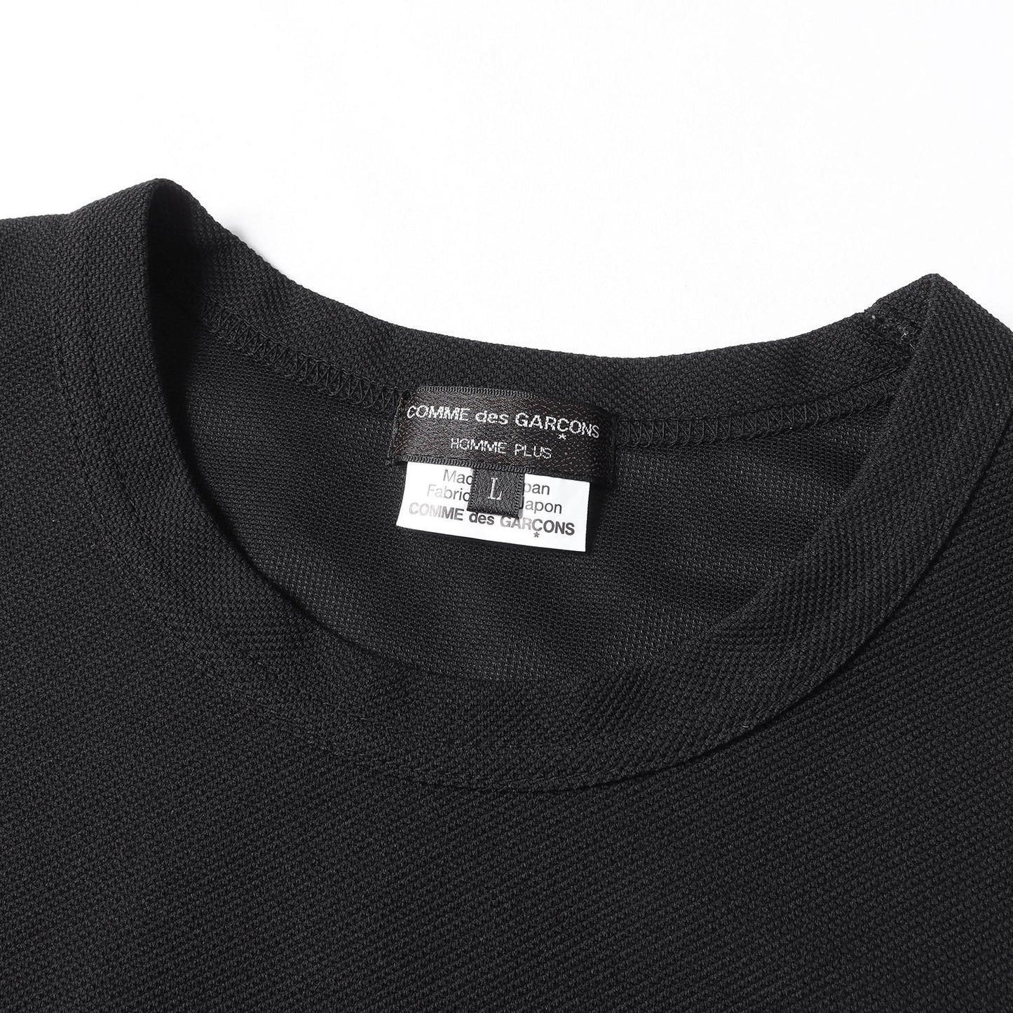 25AW テールバックヘム メッシュ ピケ Tシャツ