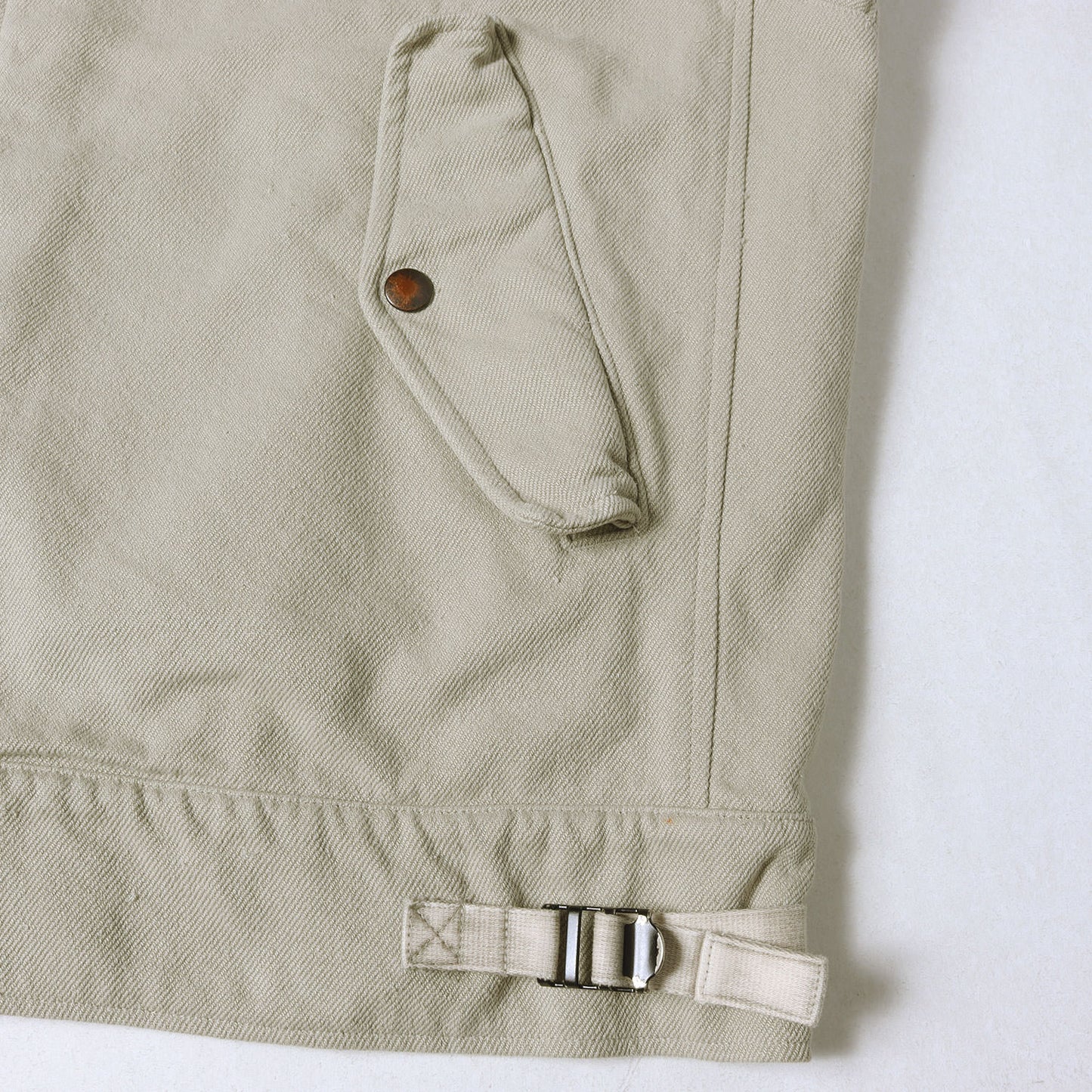 25AW シルクネップ ジップ ブルゾン (Silk Nep Type A-1 Jacket)