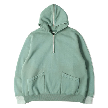 26SS セーラーフード ハーフジップ スウェット パーカー (Vintage Sailor Hood Half Zip Sweatshirt)
