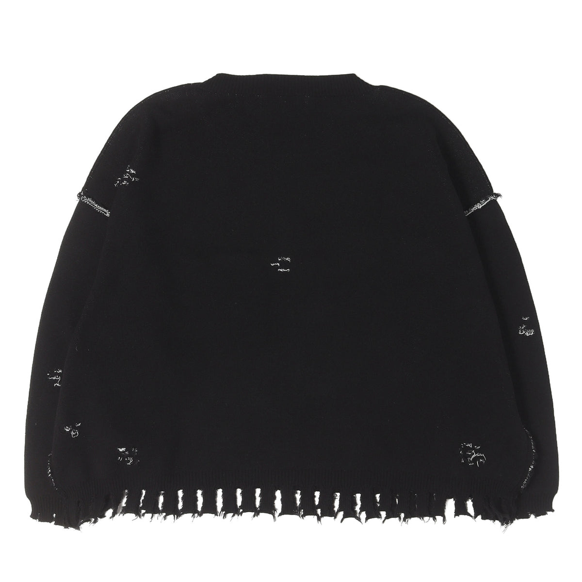 24AW ボーンジャガード コットンニット セーター (COTTON BONE KNIT)