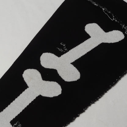 24AW ボーンジャガード コットンニット セーター (COTTON BONE KNIT)