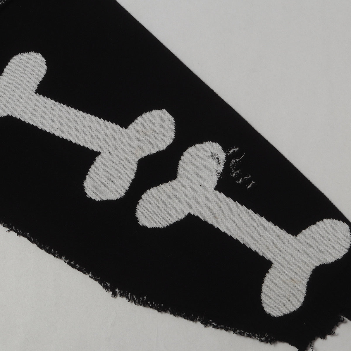 24AW ボーンジャガード コットンニット セーター (COTTON BONE KNIT)
