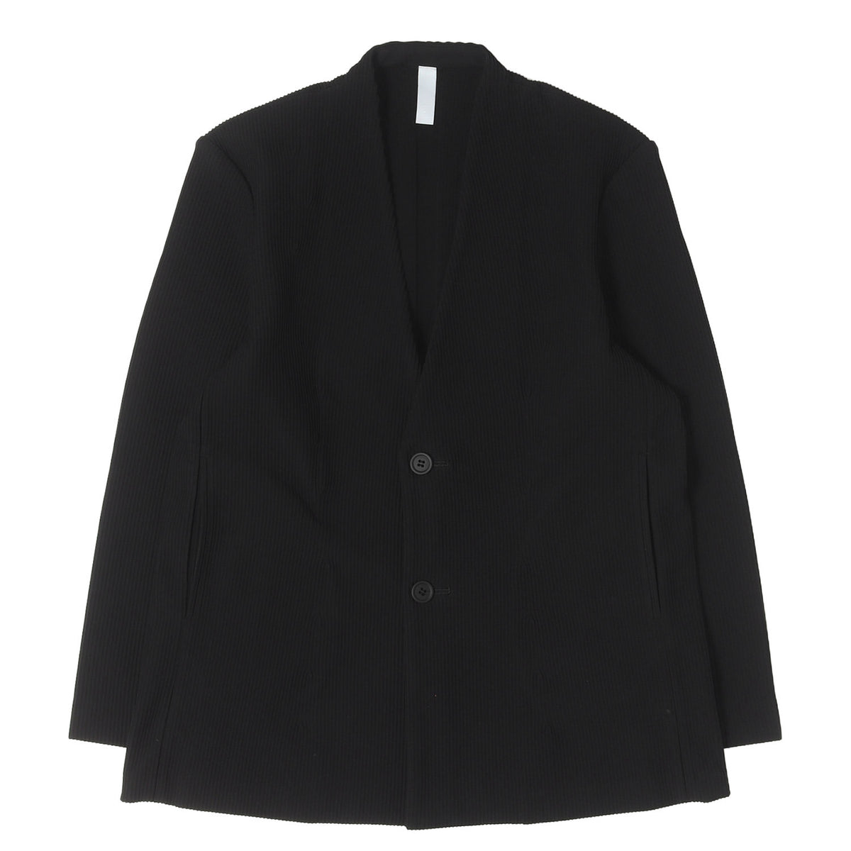 25AW カラーレス 2B テーラード ジャケット (SOFT HYPHA COLLARLESS TAILORED JACKET)