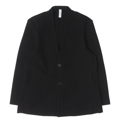 25AW カラーレス 2B テーラード ジャケット (SOFT HYPHA COLLARLESS TAILORED JACKET)