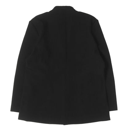 25AW カラーレス 2B テーラード ジャケット (SOFT HYPHA COLLARLESS TAILORED JACKET)