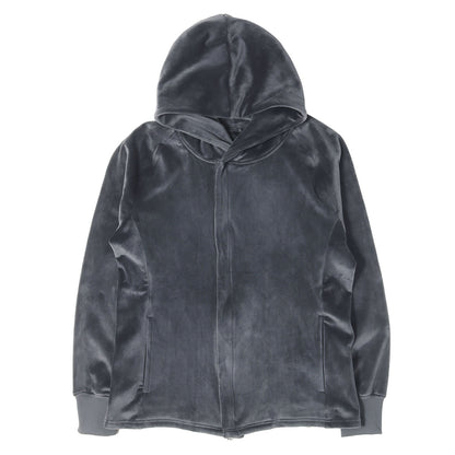 23AW ボンバーヒート ベロア ジップパーカー (BOMBERHEAT VELOUR LIGHT WRAP HOODED)