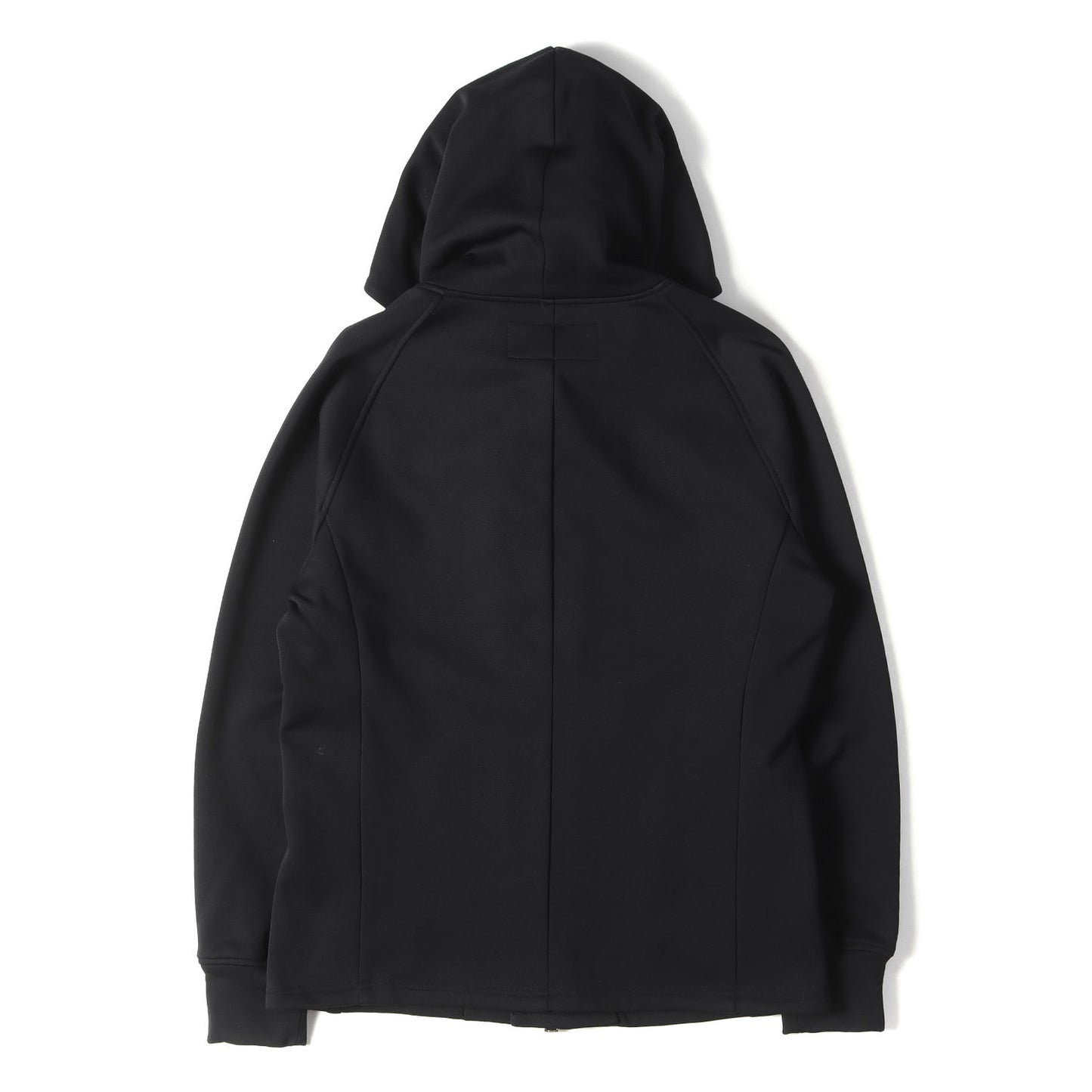 25AW ラップ ダブルジップ ジャージー パーカー (TEXBRID HIGH-GAGE JERSEY SOLID WRAP HOODED)