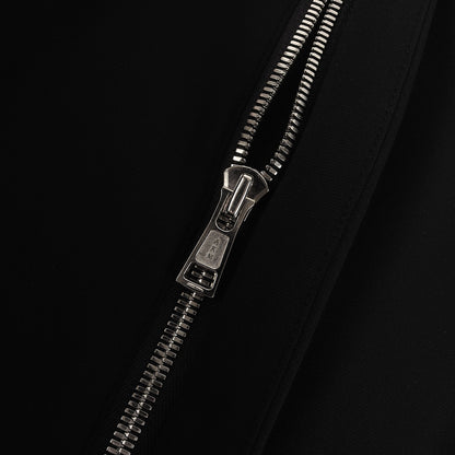 25AW ラップ ダブルジップ ジャージー パーカー (TEXBRID HIGH-GAGE JERSEY SOLID WRAP HOODED)