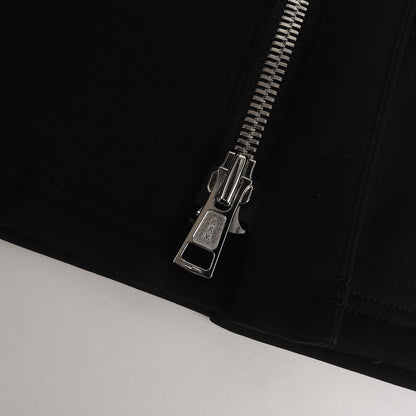25AW ラップ ダブルジップ ジャージー パーカー (TEXBRID HIGH-GAGE JERSEY SOLID WRAP HOODED)