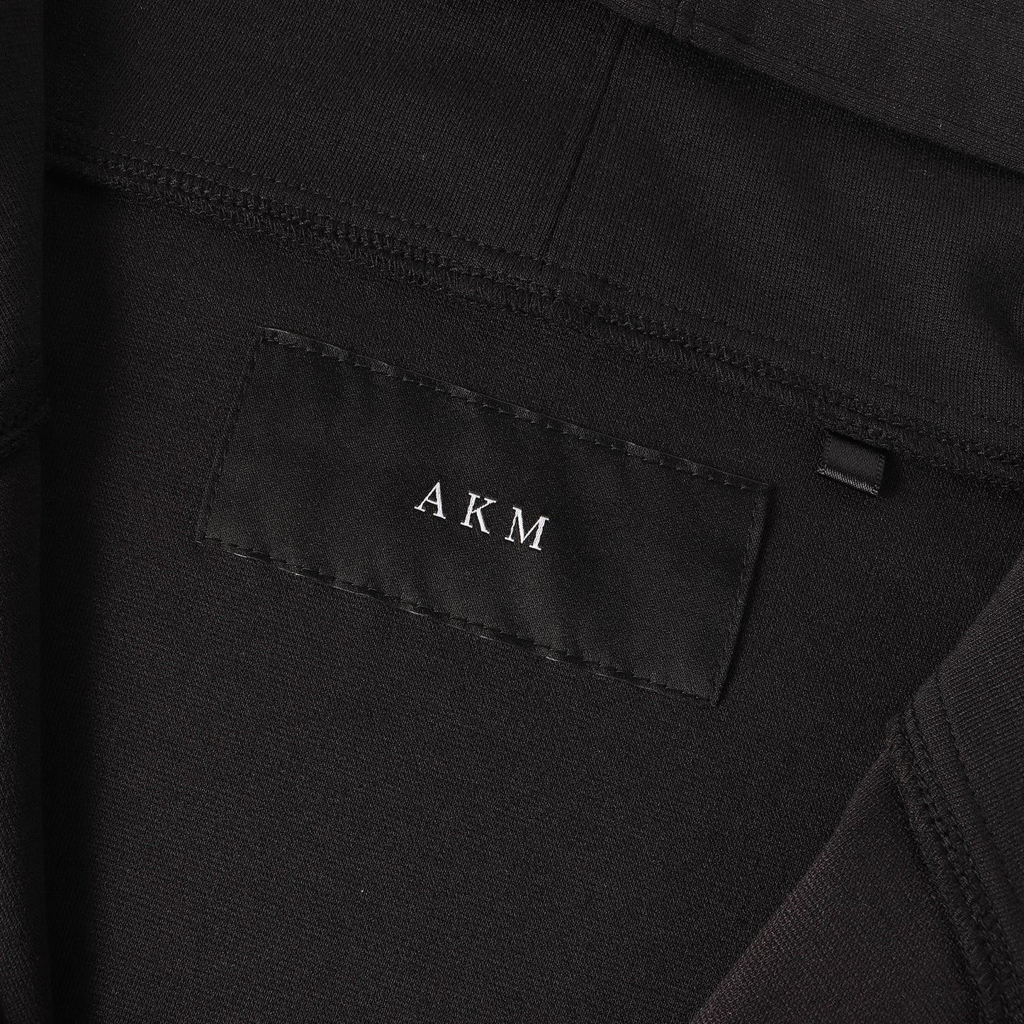 23SS ロゴプリント ポンチ ダブルジップ パーカー (DRY MASTER PONTI EASY ZIP HOODED) / AKM PLUS