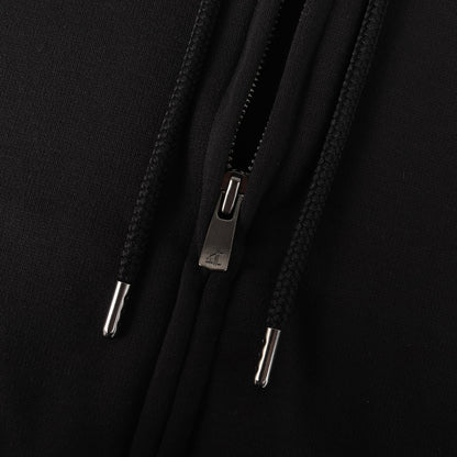 23SS ロゴプリント ポンチ ダブルジップ パーカー (DRY MASTER PONTI EASY ZIP HOODED) / AKM PLUS
