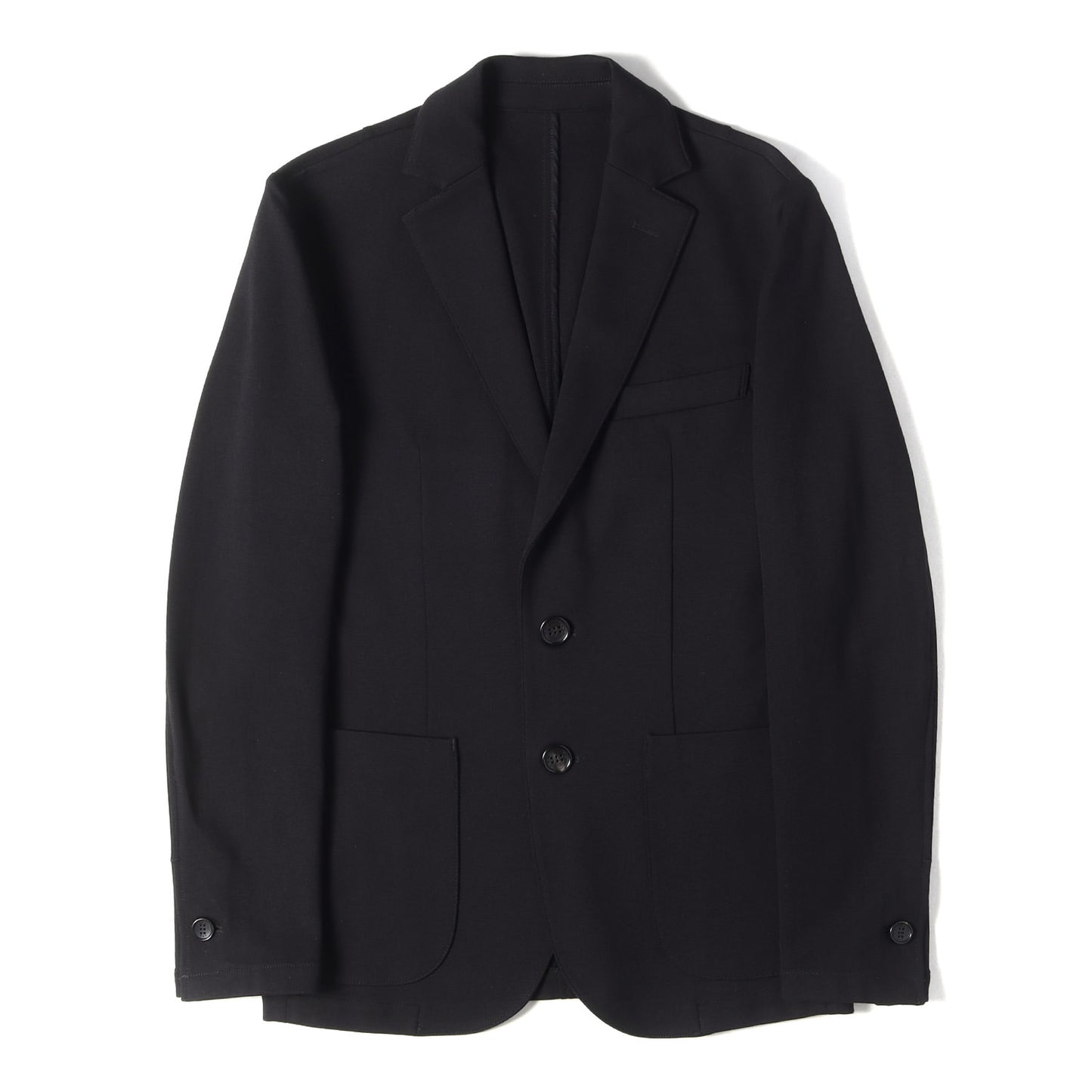 23AW ポンチ 2B テーラード ジャケット (DUAL WARM BARE PONTI SWING EASY JACKET)