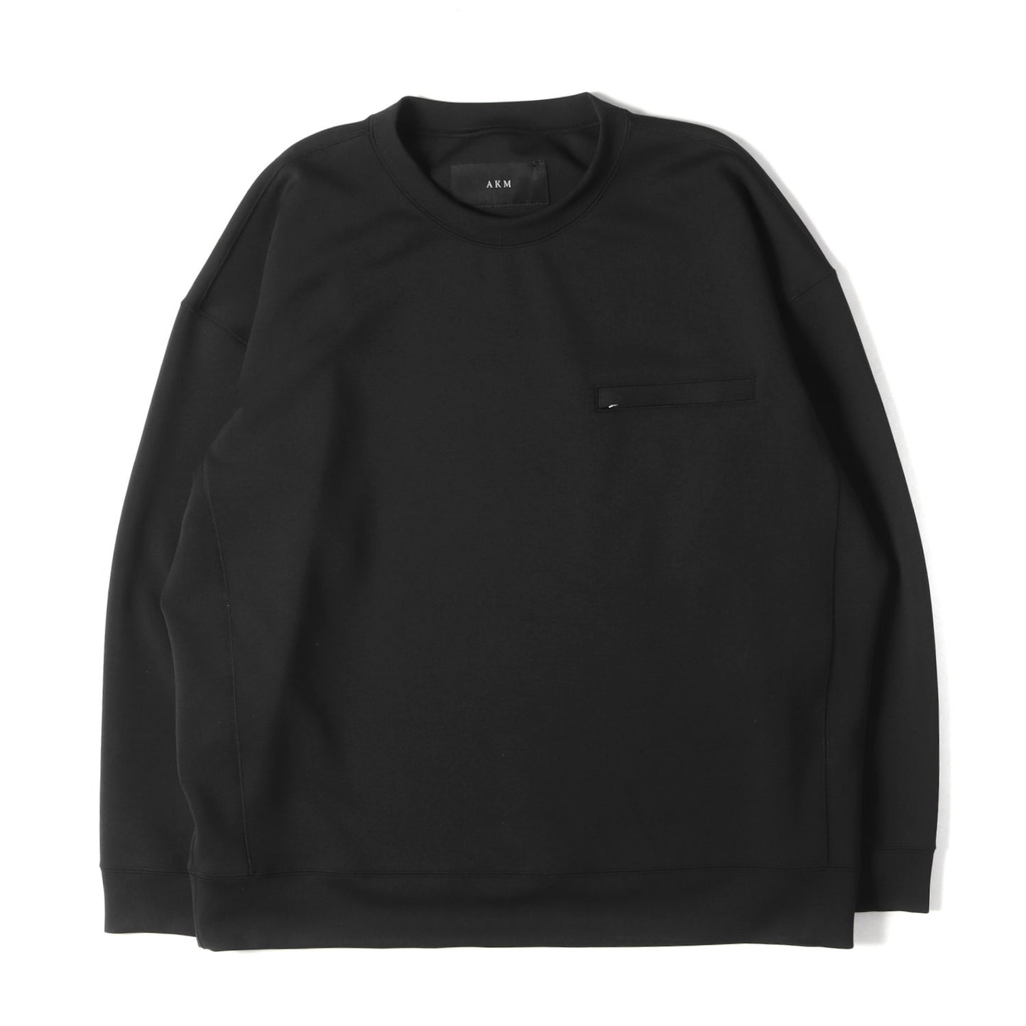 24SS ドロップショルダー ジャージトップス (AQUA SUITING JERSEY DROP SHOULDER CREW)