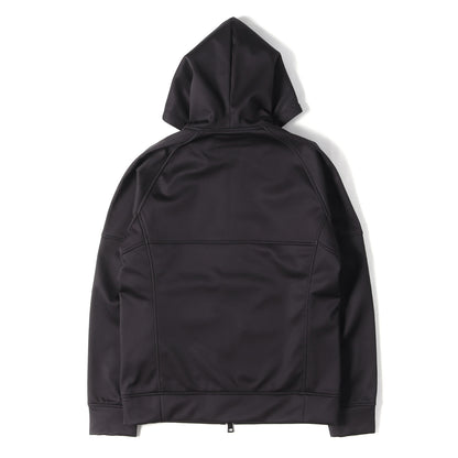 25AW スリーブライン ダブルジップ パーカー (3LAYER BACK BRUSHED JERSEY RAGRAN LINE PARKA)