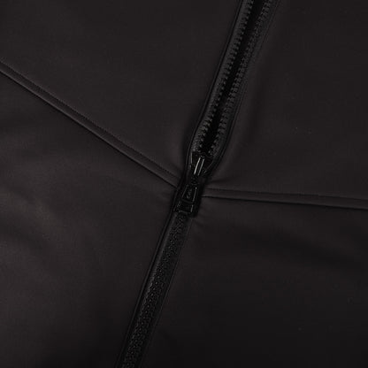 25AW スリーブライン ダブルジップ パーカー (3LAYER BACK BRUSHED JERSEY RAGRAN LINE PARKA)
