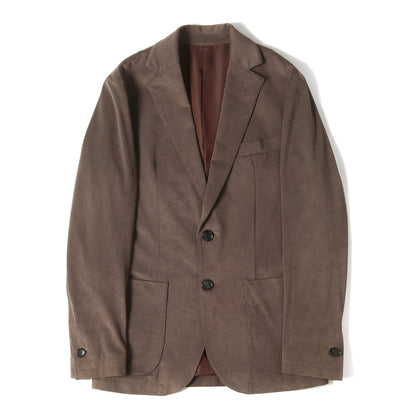 23AW ストレッチ エコスエード イージー ジャケット (STRETCH ECO SUEDE SWING EASY JACKET)