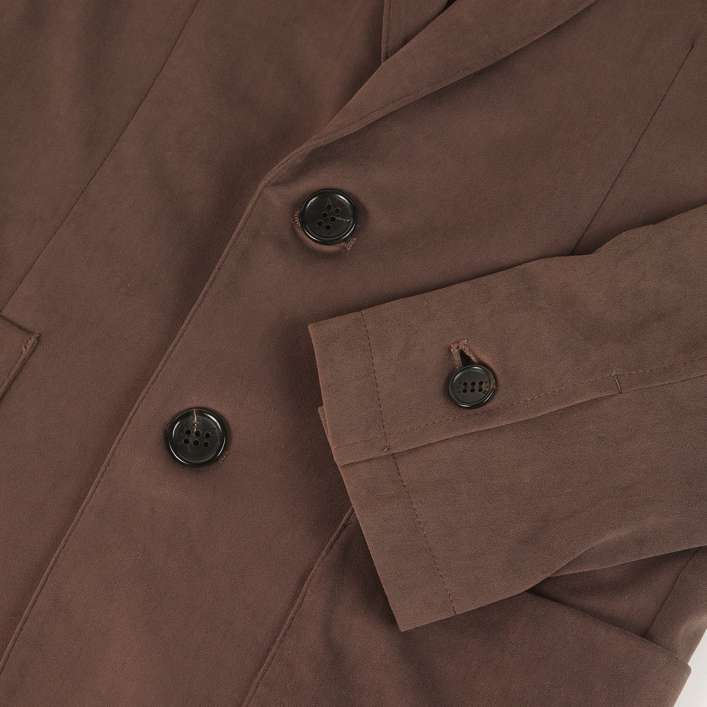 23AW ストレッチ エコスエード イージー ジャケット (STRETCH ECO SUEDE SWING EASY JACKET)