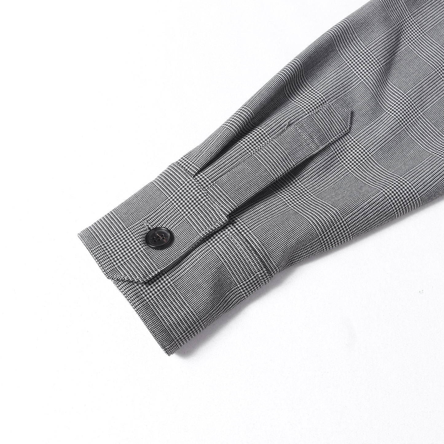 21AW グレンチェック ソフトサーモ シャツ (T/R SOFT THERMO DROP SHOULDER OVER SHIRTS)