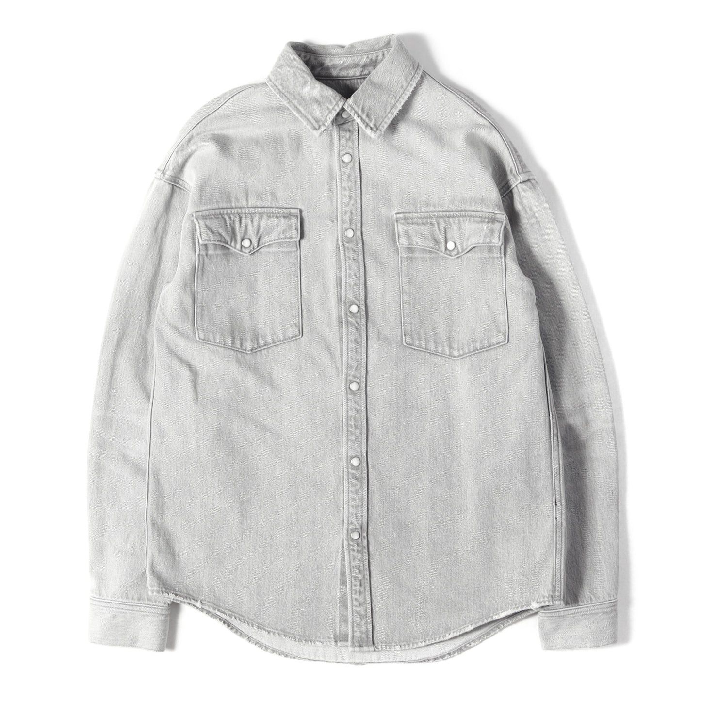 20AW ドロップショルダー デニム シャツ (DROP SHOULDER DENIM SHIRTS)