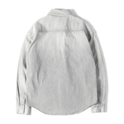 20AW ドロップショルダー デニム シャツ (DROP SHOULDER DENIM SHIRTS)