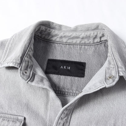 20AW ドロップショルダー デニム シャツ (DROP SHOULDER DENIM SHIRTS)