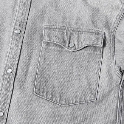 20AW ドロップショルダー デニム シャツ (DROP SHOULDER DENIM SHIRTS)