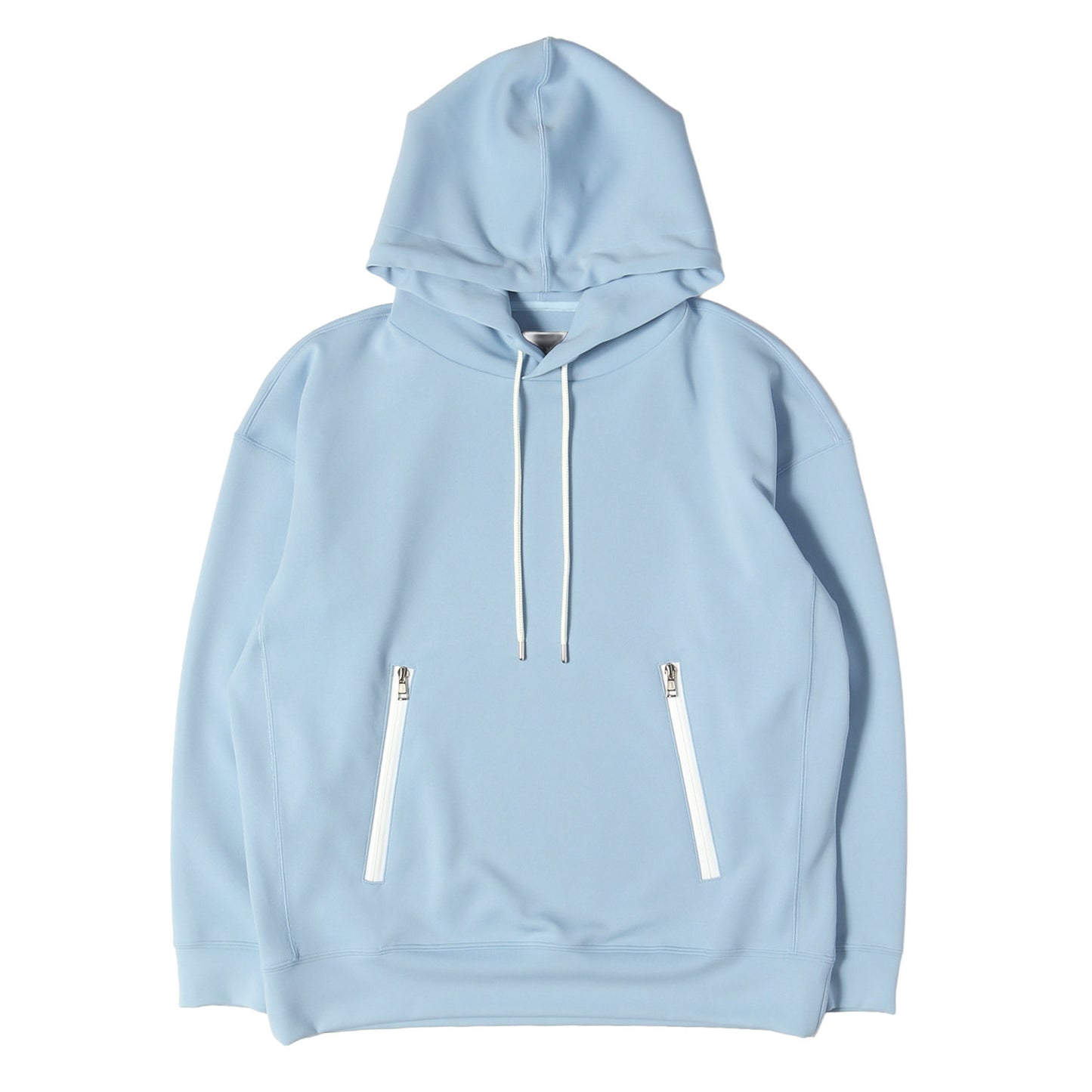 24SS ストレッチジャージー パーカー (AQUA SUITING JERSEY RELAX PULLOVER ZIP POCKET PARKA)