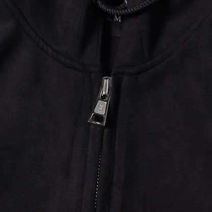 24AW もちもちスウェード ラグラン ダブルジップ パーカー (MOCHI MOCHI SUEDE RAGLAN ZIP HOODED)