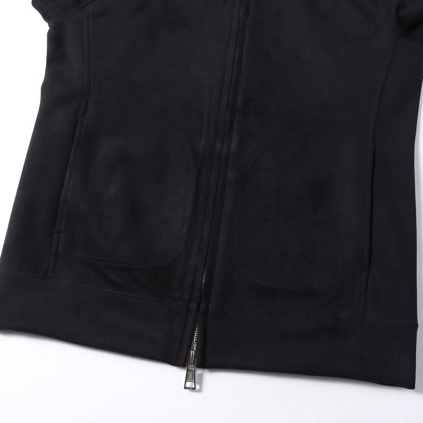 24AW もちもちスウェード ラグラン ダブルジップ パーカー (MOCHI MOCHI SUEDE RAGLAN ZIP HOODED)