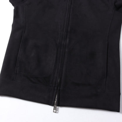 24AW もちもちスウェード ラグラン ダブルジップ パーカー (MOCHI MOCHI SUEDE RAGLAN ZIP HOODED)