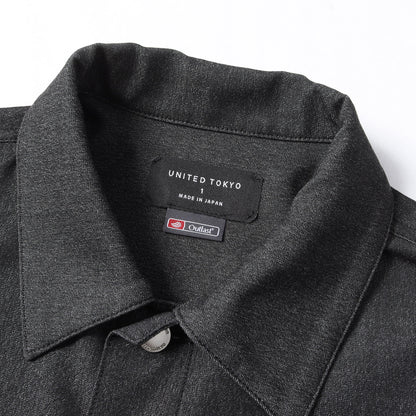 25SS ストレッチ ポリレーヨン デニム トラッカー ジャケット (Outlast Denim G-Jacket)