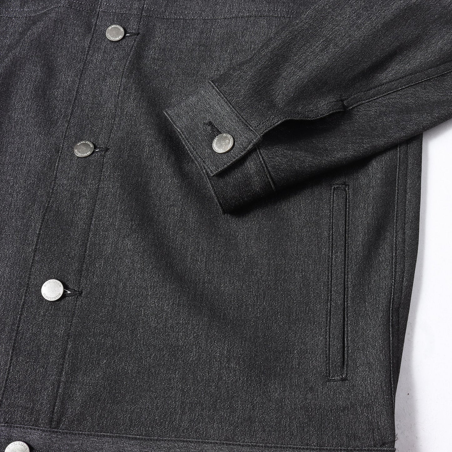 25SS ストレッチ ポリレーヨン デニム トラッカー ジャケット (Outlast Denim G-Jacket)