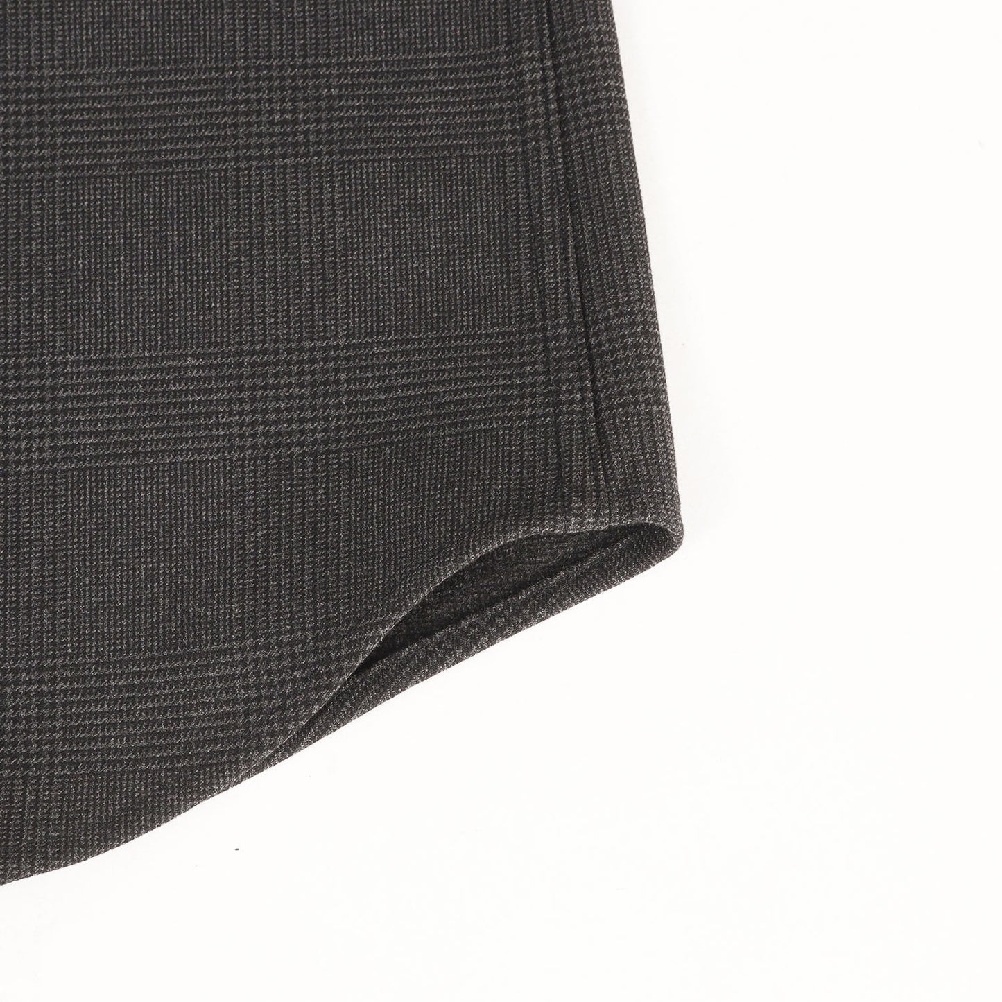 21AW グレンチェック ドロップショルダー シャツ (T/R SOFT THERMO DROP SHOULDER OVER SHIRTS)