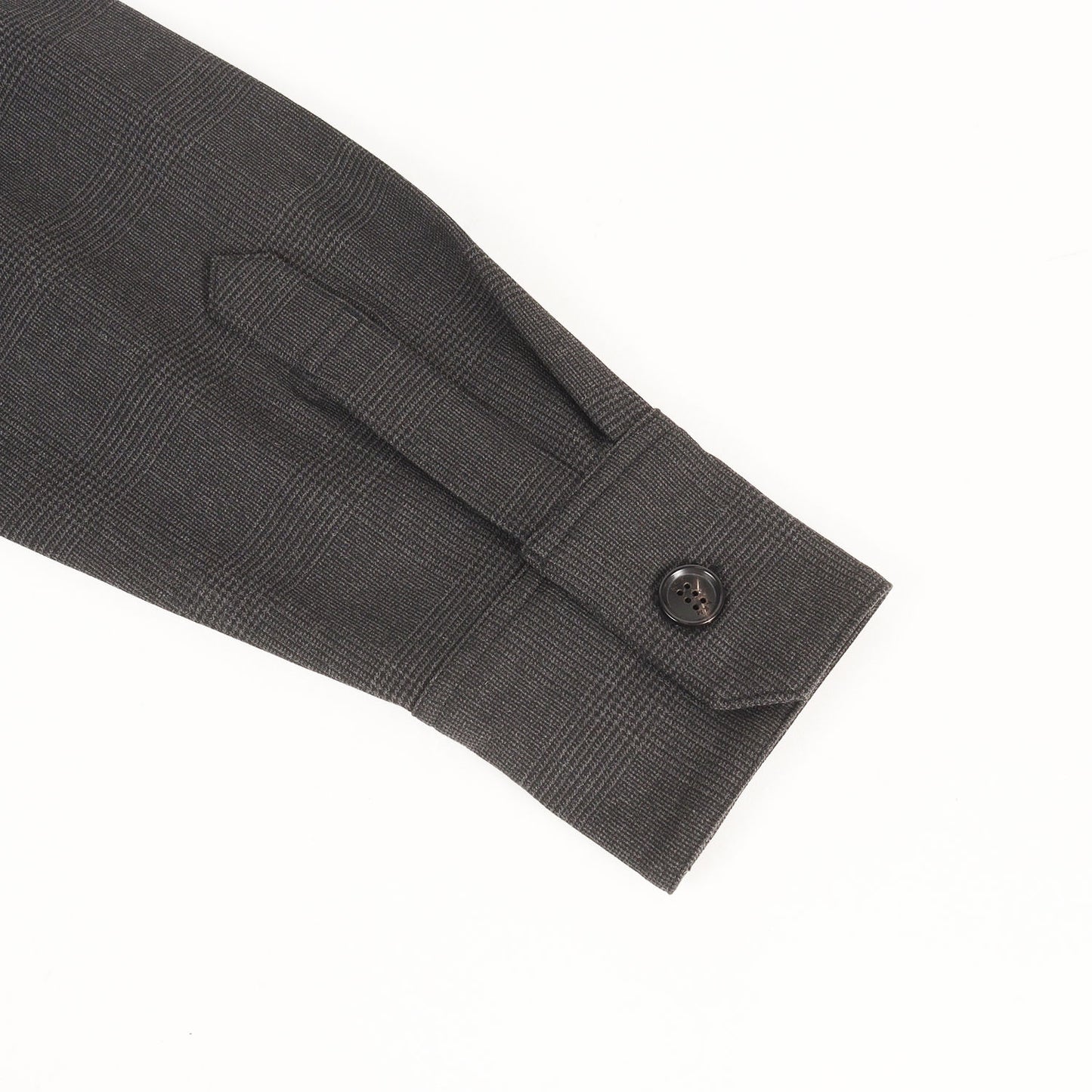 21AW グレンチェック ドロップショルダー シャツ (T/R SOFT THERMO DROP SHOULDER OVER SHIRTS)