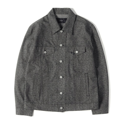 22SS グレンチェック クールドッツ トラッカー ジャケット (COOL DOTS GRENCHECK 3RD)