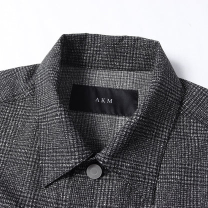 22SS グレンチェック クールドッツ トラッカー ジャケット (COOL DOTS GRENCHECK 3RD)
