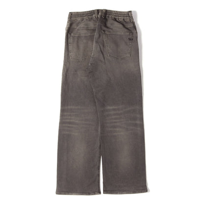 24SS フェード加工 ストレッチ スウェット パンツ (relaxed 2080 d-reel joggjeans)