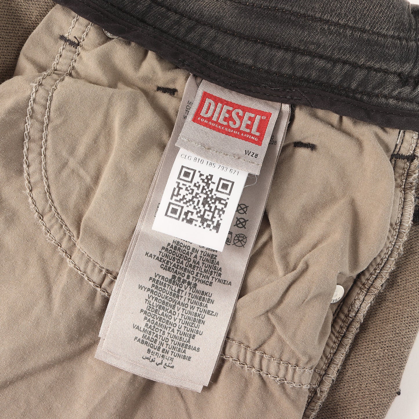 24SS フェード加工 ストレッチ スウェット パンツ (relaxed 2080 d-reel joggjeans)