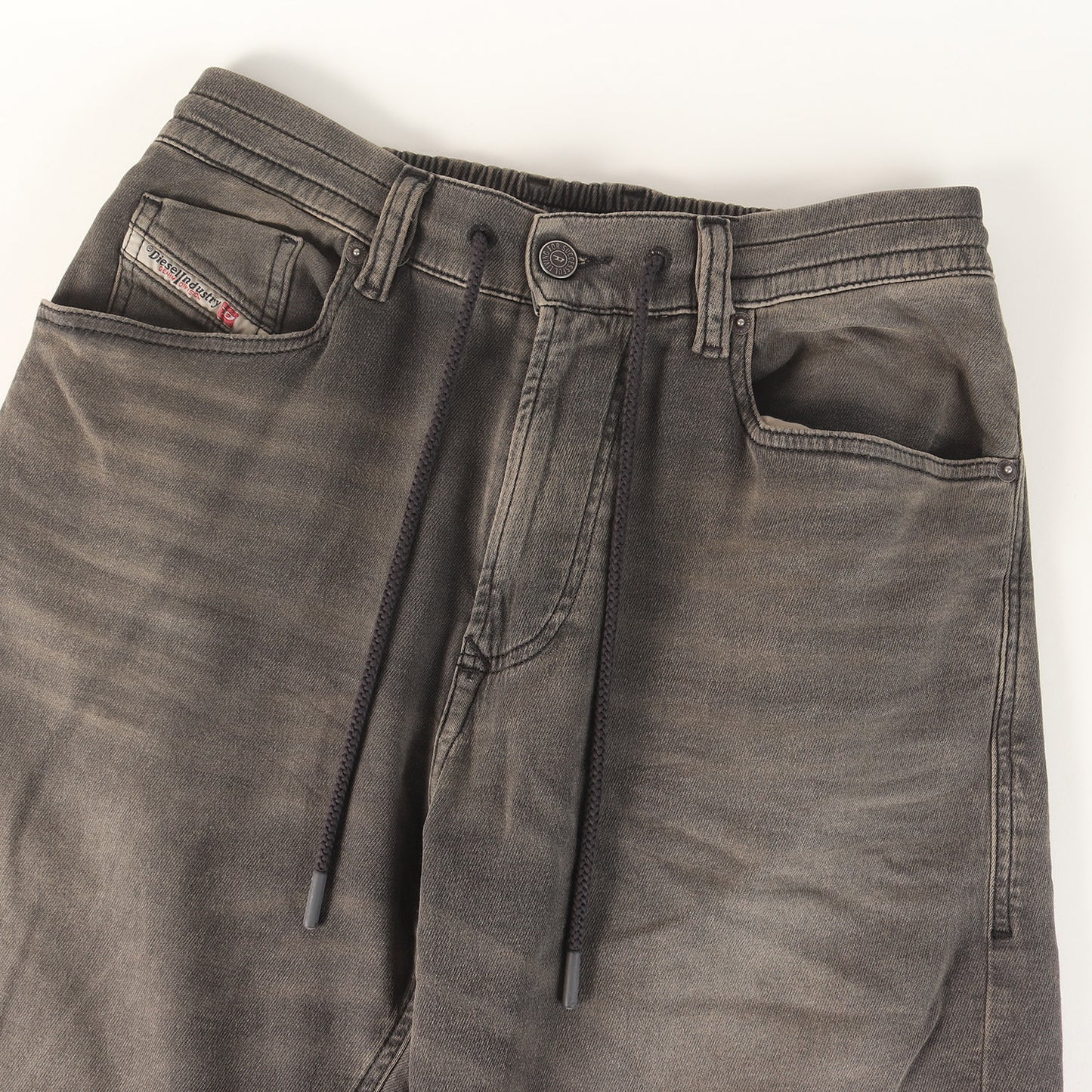 24SS フェード加工 ストレッチ スウェット パンツ (relaxed 2080 d-reel joggjeans)