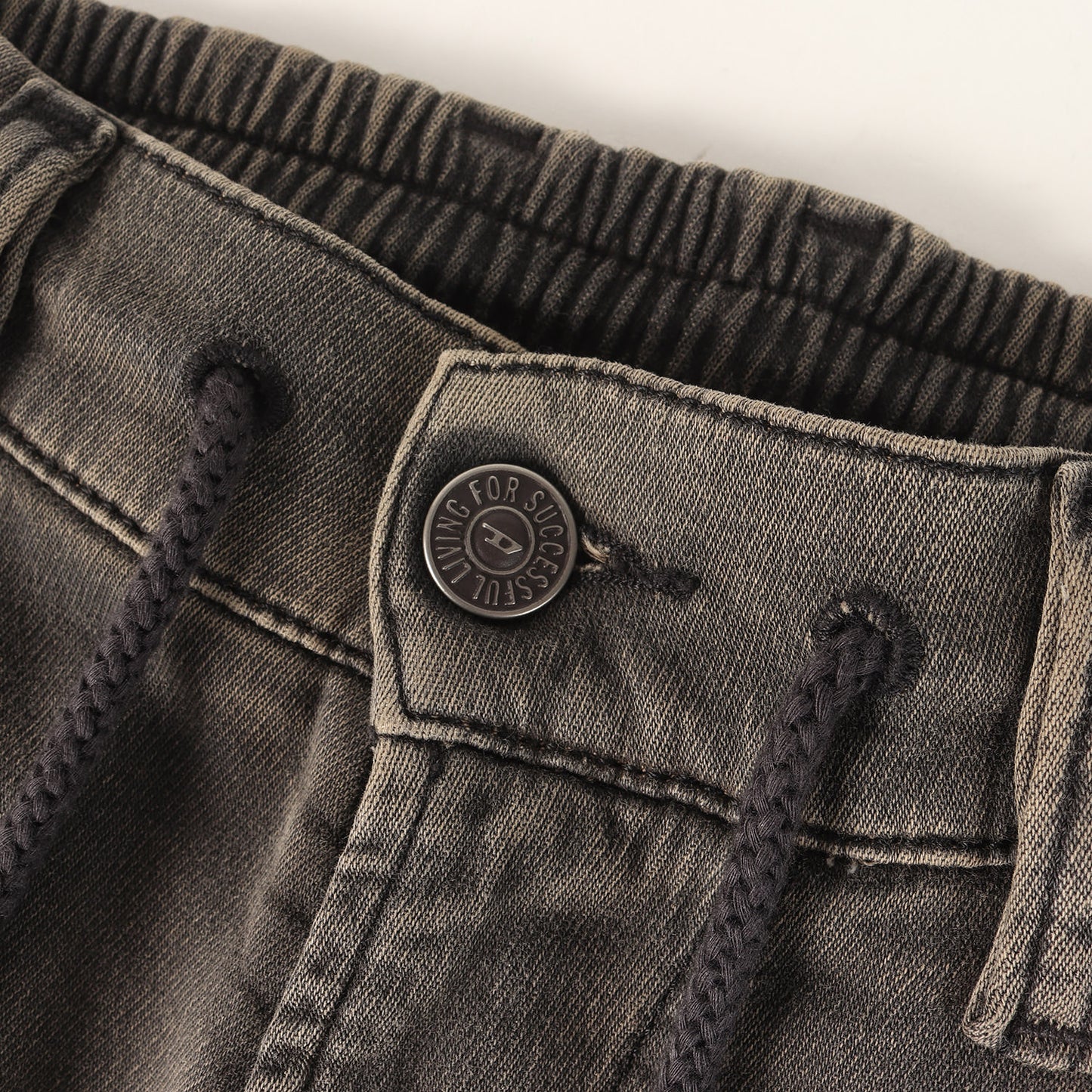 24SS フェード加工 ストレッチ スウェット パンツ (relaxed 2080 d-reel joggjeans)