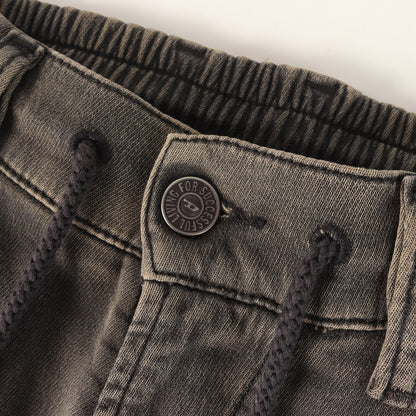 24SS フェード加工 ストレッチ スウェット パンツ (relaxed 2080 d-reel joggjeans)