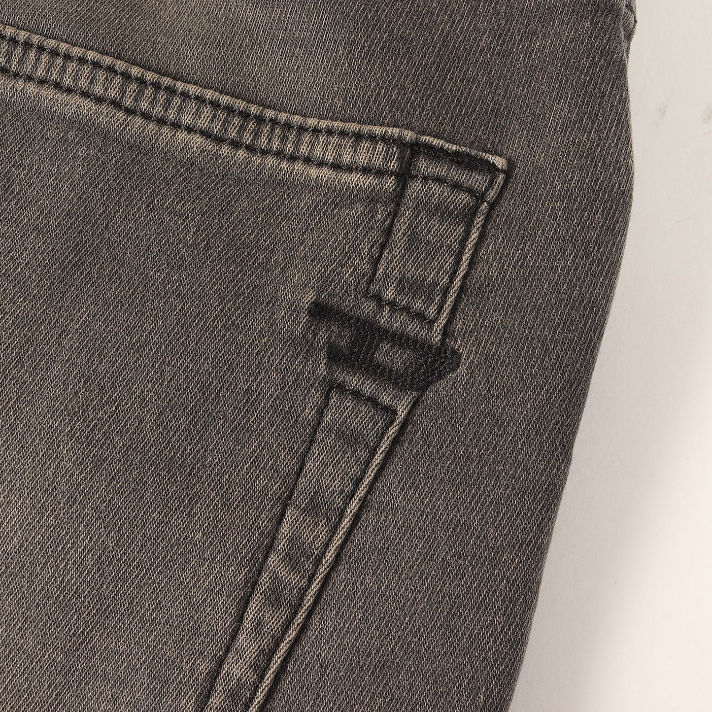 24SS フェード加工 ストレッチ スウェット パンツ (relaxed 2080 d-reel joggjeans)