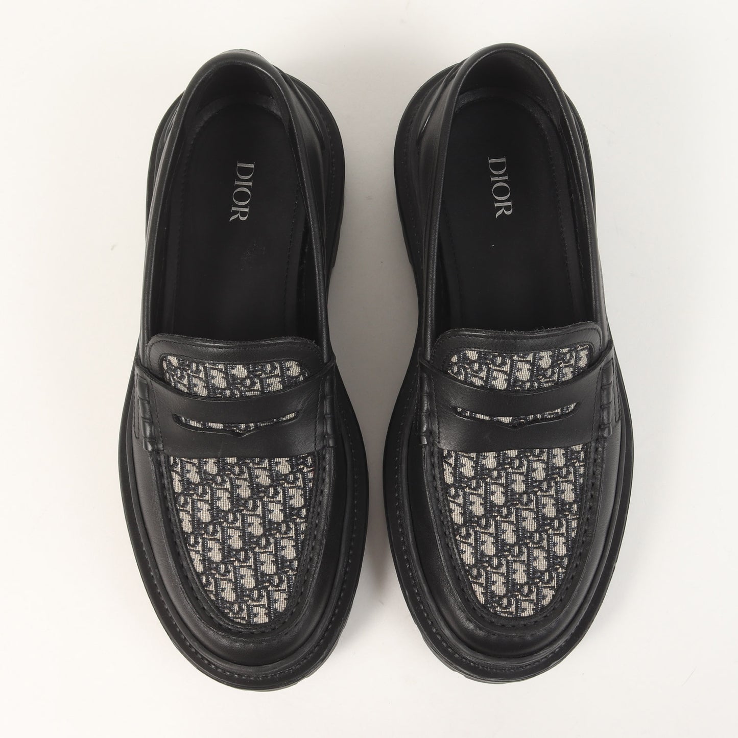21AW オブリーク ジャガード ローファー (EXPLORER LOAFER CALF JACQUARD)