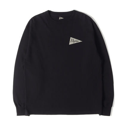 23AW ペナントロゴ ロングスリーブ Tシャツ (Z.Pennant Team Tee) / farmers 360° link MADE IN JAPAN