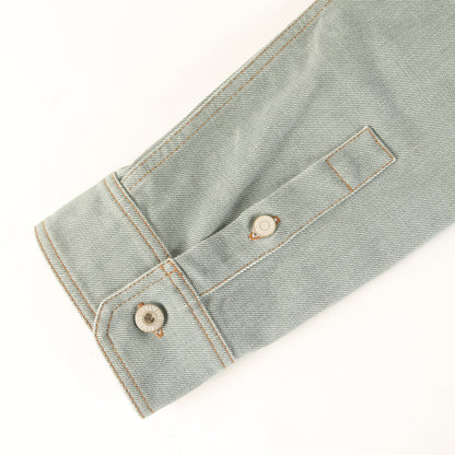 24AW エンボス アナグラム デニム オーバーシャツ / SAMPLE