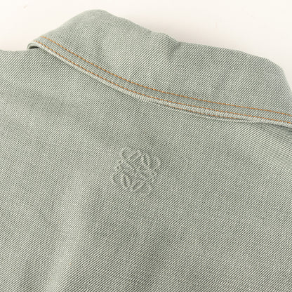 24AW エンボス アナグラム デニム オーバーシャツ / SAMPLE