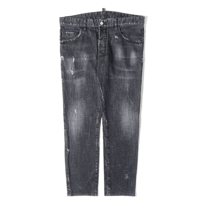 ダメージ加工 ストレッチデニム スキニー パンツ (Skater Jean)