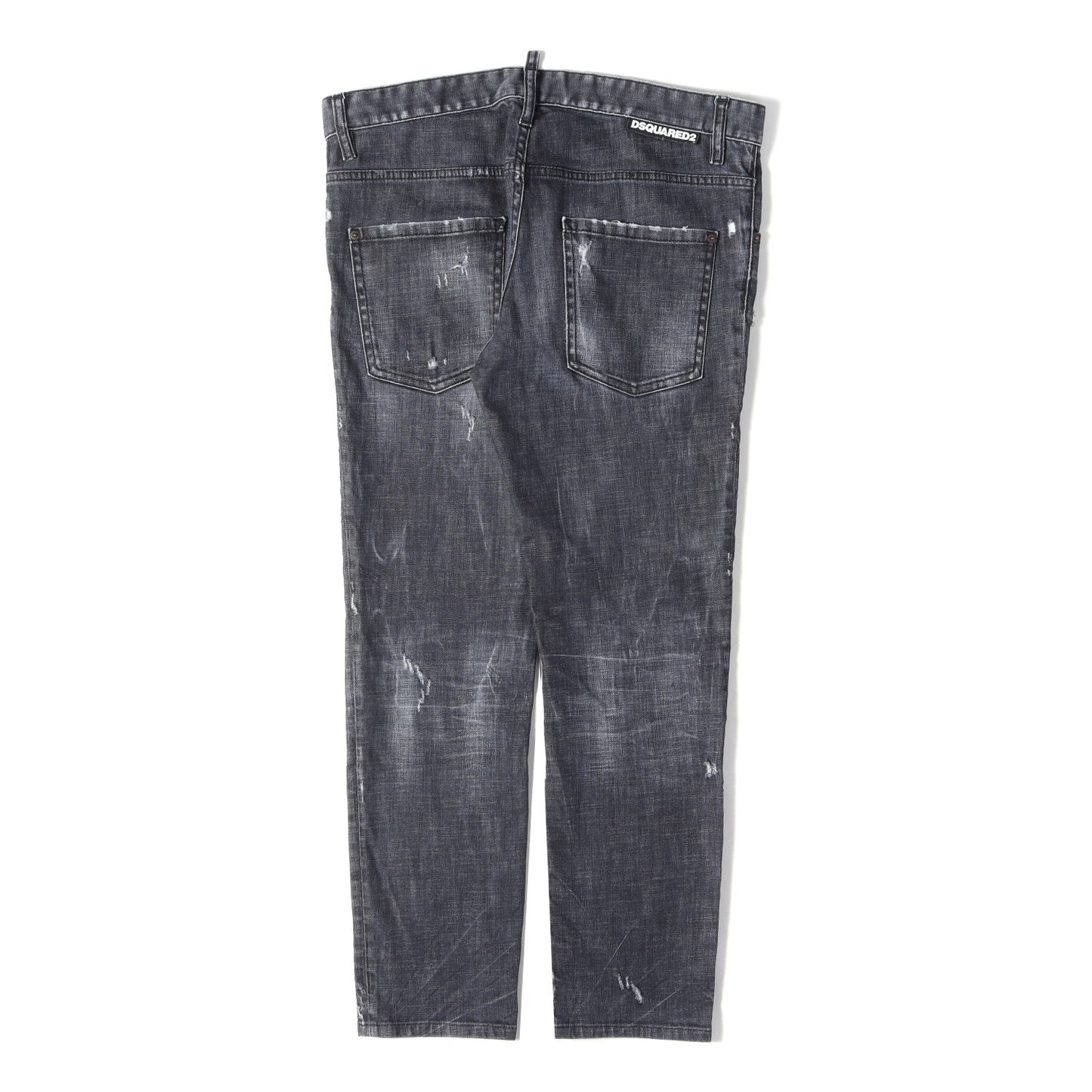 ダメージ加工 ストレッチデニム スキニー パンツ (Skater Jean)