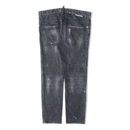 ダメージ加工 ストレッチデニム スキニー パンツ (Skater Jean)